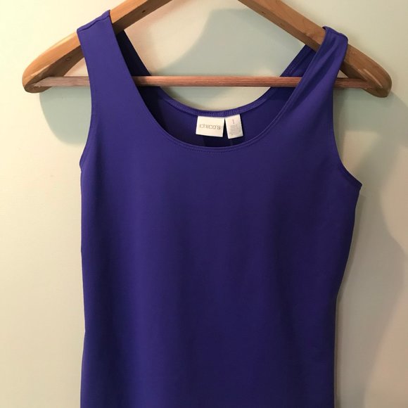 Chico's Tops - Chico's purple tank top size 1